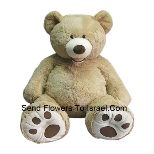 A Giant 4 Feet (48 Inches/122 Centimetre) Tall Brown Teddy Bear